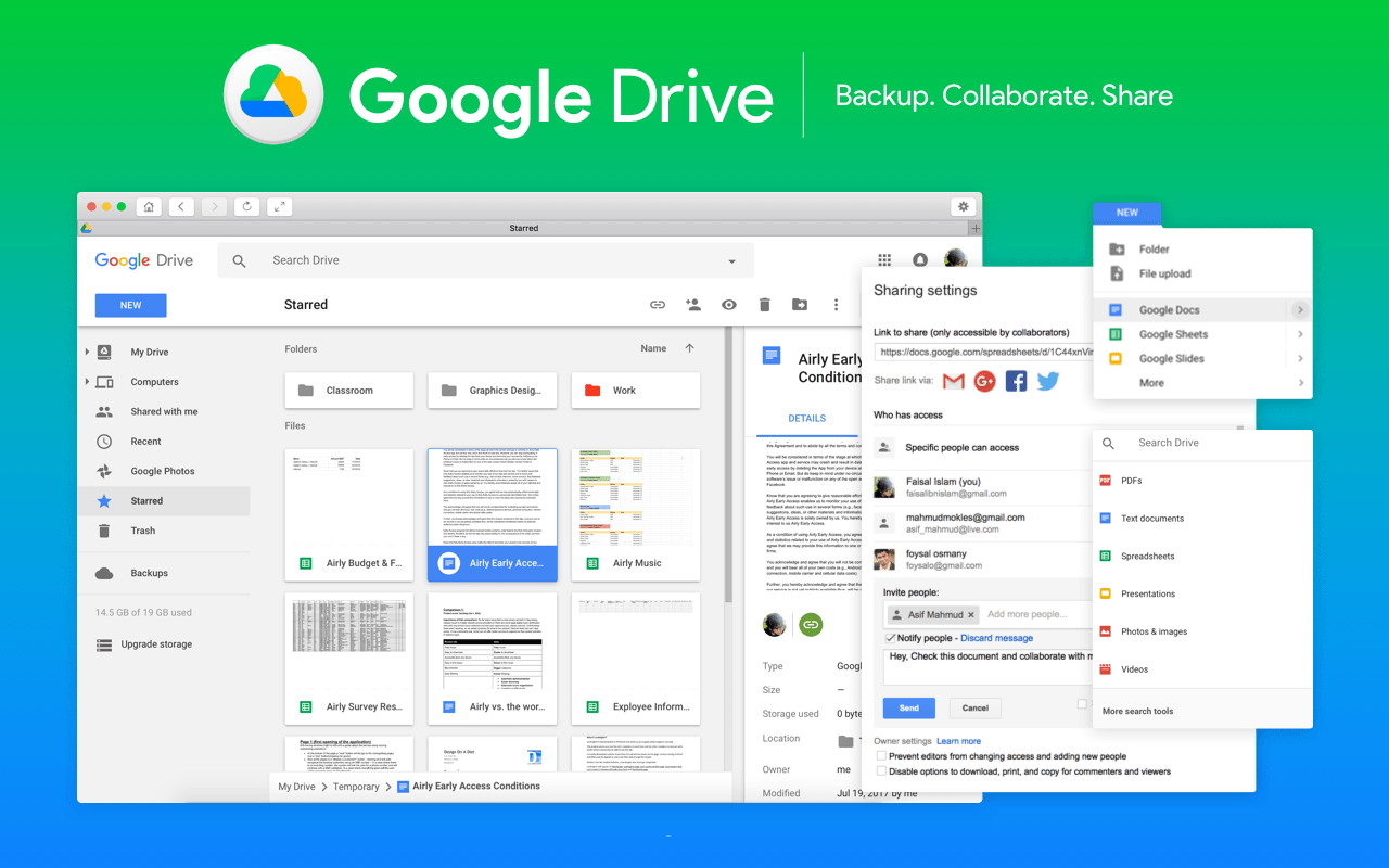 google drive application for mac